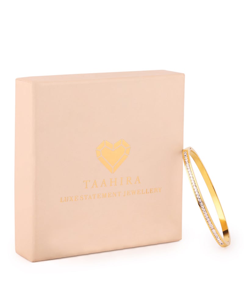 TAAHIRA Zircon Inlaid Bracelet - Image 3